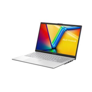 Лаптоп Asus Vivobook Go E1504FA-BQ1866, AMD, Ryzen R5-7520U,15.6" FHD (1920x1080),16GB (on bd) DDR5 , 1TB SSD G3,  AMD Radeon Graphics,Backlit ,Chiclet Keyboard, No OS, Silver