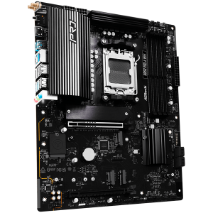 ASROCK Main board AMD B850 AM5, PCIe 5x16, 4x DDR5, 4x M.2, 2x SATA3 6Gb/s, 2.5Gb LAN, 802.11axe, 7.1 Ch audio, ATX