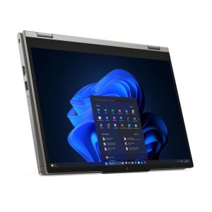 Лаптоп Lenovo ThinkPad L13 2-in-1 G6 AMD Ryzen 5 PRO 215 (up to 4.7GHz,16MB), 16GB LPDDR5x-7500, 512GB SSD, 13.3" WUXGA (1920x1200) IPS AR AS, Touch, AMD Radeon 740M, Pen, Backlit KB, WLAN, BT, Quectel EM061K-GL, 4G, MP&IR Cam, Grey, SCR, FPR, 4 cell, Win