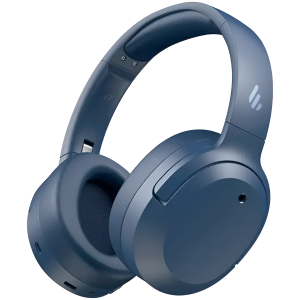 Edifier W820NB Plus v2025 Wireless Over-Ear Headphones, 40mm Dynamic Titanium-Coated Drivers, BT V6.1, ANC, Hi-Res Audio Certification, Up To 88H Battery, USB-C, Navy