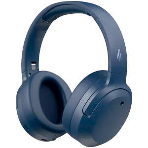 Edifier W820NB Plus v2025 Wireless Over-Ear Headphones, 40mm Dynamic Titanium-Coated Drivers, BT V6.1, ANC, Hi-Res Audio Certification, Up To 88H Battery, USB-C, Navy