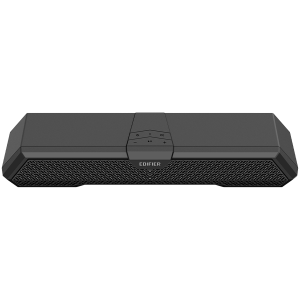 Edifier MG250 2.0 Desktop Soundbar, Bluetooth V5.3, USB-A soundcard input, 2-inch full-range drivers 5W (RMS) output, RGB light strip with companion app control, Built-in MEMS microphone with noise-cancellation, One-touch touch-panel control, Black