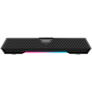 Edifier MG250 2.0 Desktop Soundbar, Bluetooth V5.3, USB-A soundcard input, 2-inch full-range drivers 5W (RMS) output, RGB light strip with companion app control, Built-in MEMS microphone with noise-cancellation, One-touch touch-panel control, Black