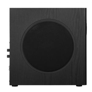 Edifier T5s Powered Subwoofer, 8-inch long-throw front-firing woofer, 70 W RMS, frequency response down to 35 Hz, RCA Signal-In , Signal-Out pass-through, low-pass filter & phase control, auto-standby feature, Black