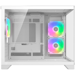 COUGAR FV150 Mini RGB PC Case, Mid tower, White