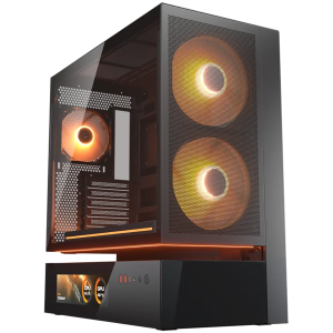 COUGAR CFV235 Mesh Vision PC Case, Mid Tower, Black