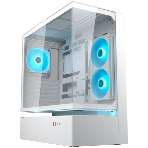 COUGAR CFV235 PC Case, Mid Tower, White