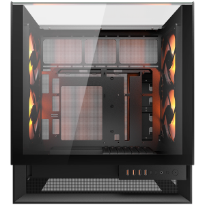 COUGAR OmnyX PC Case, Mid Tower, Black