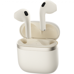 Edifier W200Ts TWS Earbuds, BT V5.3, Touch controls, Up to 22H Battery, USB-C, IP54, Ivory