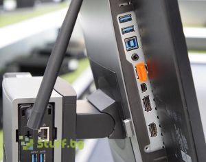 Dell OptiPlex 7090 + MFS18 stand + U2417H