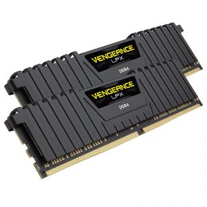 CORSAIR DDR4, 3200MHz 16GB 2x8GB Dimm, 16-18-18-36, XMP 2.0, Vengeance LPX black Heatspreader, Black PCB, 1.35V, for SKL
