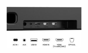 Аудио система Hisense AX5140Q,Soundbar, 5.1.4 Ch., 600W, BT, Dolby Atmos, Black