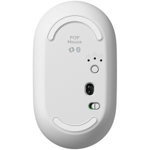 LOGITECH POP Mouse with emoji - OFF-WHITE - BT  - EMEA28i-935 - FY25,TERRA