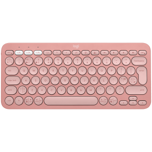 LOGITECH K380S Multi-Device Bluetooth Keyboard - TONAL ROSE - US INT'L