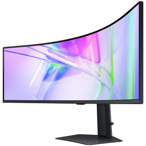 Monitor LED Samsung LS49C950UAUXEN S95UC, 49" DQHD Curved 1000R 32:9 (5120x1440) VA 120z, 350 cd/㎡, 3000:1, DisplayHDR 400, 5ms, 178/178, 1xDP 2xHDMI, USB Hub 2x5W Speakers, Tilt/HeightAdj, 2Y