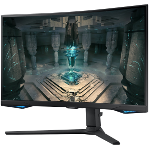 SAMSUNG Monitor 27 cali LS27BG650EUXEN VA 2560x1440 16:9 2xHDMI/1xDP/LAN(RJ45)/2xUSB3.0 1ms(GTG) WiFi/BT speakers curved HAS+PIV 240Hz SMART Gaming