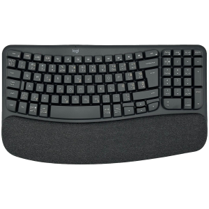 LOGITECH Wave Bluetooth ergonomic keyboard - GRAPHITE - US INT'L