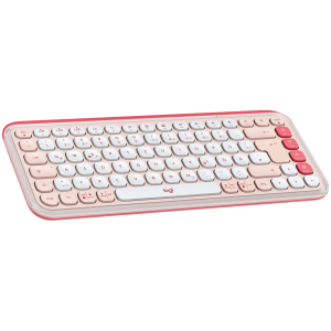 LOGITECH POP ICON COMBO - ROSE - US INT'L - BT  - INTNL-973