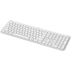 LOGITECH SIGNATURE SLIM WIRELESS KEYBOARD K950 - OFF WHITE - US INT'L - 2.4GHZ/BT - INTNL-973