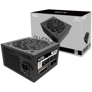 Super Flower Zillion DW White 550W ATX 2.4, 80 Plus White, Flat Black Cables, 120mm Fan, 140mmx150mmx86mm, 2 Year Warranty