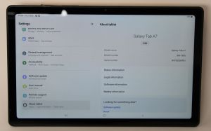 Samsung Galaxy Tab A7 SM-T500 32GB