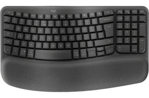 Безжична клавиатура Logitech Wave Keys - Graphite