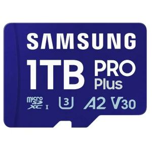 Карта памет Samsung PRO, microSDXC, UHS-I, 1T, Адаптер