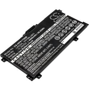 Батерия за лаптоп HP Envy 17-AE010NC, Envy X360 15-BP008UR HSTNN-UB71 LiIon 11.55V 4400 mAh CAMERON SINO