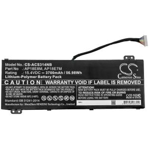 Батерия  за лаптоп ACER ASPIRE NITRO 5 AN517-51-57NL, Nitro 7 AN715-51-58X1, Predator Helios 300 AP18E7M LiPo 15,4V  3700mAh CAMERON SINO