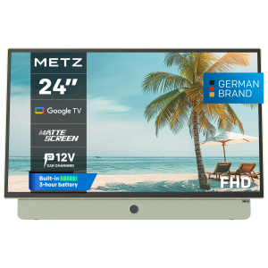 METZ Портативен телевизор 24MPE7200Z 24" LED FHD(1920x1080) GoogleTV, HDR10, зелен