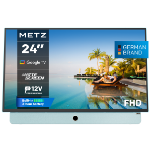 METZ Портативен телевизор  24MPE7000Y 24" LED FHD(1920x1080) GoogleTV, HDR10, син