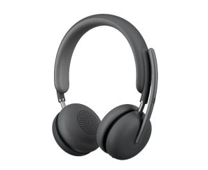 Слушалки Logitech Zone Wireless 2 Headset, Teams - GRAPHITE