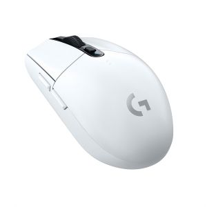 Мишка Logitech G305 Wireless Mouse, Lightsync RGB, Lightspeed Wireless, HERO 12K DPI Sensor, 400 IPS, 6 Programmable Buttons, White