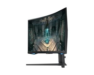 Монитор Samsung 27BG650 27" Odyssey G6 Smart, Curved 1000R, VA, 240 Hz, 1 ms GTG, 2560x1440, 350 cd/m2, 2500:1 Contrast, Eye Saver, Flicker Free, AMD FreeSync Premium Pro, DP 1.4, 2xHDMI 2.1, 2xUSB, Wi-Fi, Bluetooth, Speakers, Tizen, Black