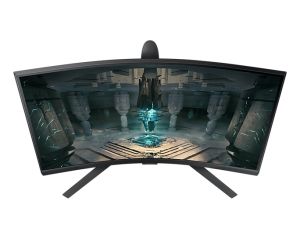 Монитор Samsung 27BG650 27" Odyssey G6 Smart, Curved 1000R, VA, 240 Hz, 1 ms GTG, 2560x1440, 350 cd/m2, 2500:1 Contrast, Eye Saver, Flicker Free, AMD FreeSync Premium Pro, DP 1.4, 2xHDMI 2.1, 2xUSB, Wi-Fi, Bluetooth, Speakers, Tizen, Black