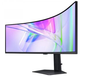 Монитор Samsung 49" 49C950 VA DQHD 120 Hz, 4 ms GTG, 5120x1440,USB-C 90W, USB 3.0, HDMI, Speakers, Black