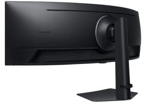 Монитор Samsung 49" 49C950 VA DQHD 120 Hz, 4 ms GTG, 5120x1440,USB-C 90W, USB 3.0, HDMI, Speakers, Black