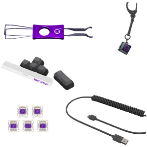 LORGAR KBP7075W, Wireless 75% Mechanical Gaming Keyboard Pro, Beige, EN layout