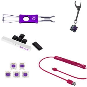 LORGAR KBP70TKLW, Wireless TKL Mechanical Gaming Keyboard Pro, Black/red, EN layout