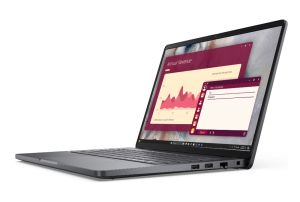 Лаптоп Dell Pro 14 PC14250, Intel Ultra 5 235U vPro (12 TOPS NPU, 12 cores, up to 4.9 GHz), 14" FHD+(1920x1200) IPS, 300nits AG, 16 GB: 1 x 16 GB, DDR5, 5200 MT/s, 1 TB SSD, Intel graphics, FHD HDR IR Cam and Mic, Wi-Fi 6E, FPR, Backlit Kb, Win 11 pro, Pl