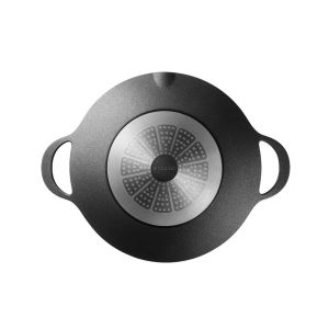 BUYDEEM Cast Aluminum Nonstick Grill Pan, model CP101, color Black