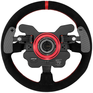 SIMAGIC GT1 Round Steering Wheel, Shifter Paddles, Suede| QR70 Included. S210