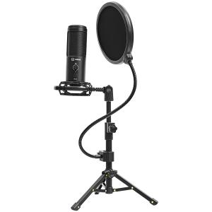 LORGAR Voicer 721, Gaming Microphone, Black