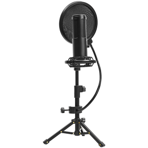 LORGAR Voicer 721, Gaming Microphone, Black
