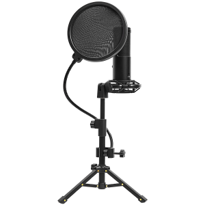 LORGAR Voicer 721, Gaming Microphone, Black