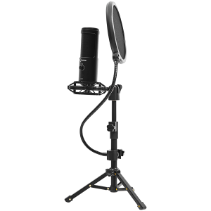 LORGAR Voicer 721, Gaming Microphone, Black