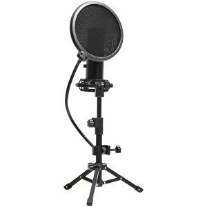LORGAR Voicer 721, Gaming Microphone, Black