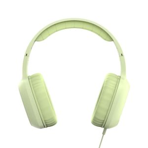 HAMA Слушалки с микрофон "Fun C", USB-C, водач за кабел от едната страна, зелени