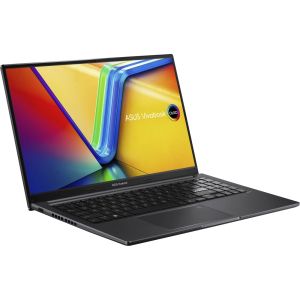 Лаптоп Asus Vivobook M1505YA-MA130W, AMD Ryzen R7-7730U, 15.6 " OLED (2880X1620) 16:9 16GB LPDDR4 (8 GB on BD),512 GB SSD,Backlit Chiclet Keyboard , Windows 11 Home, Black