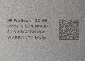 HP ProBook 430 G6